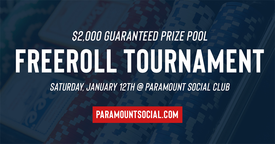$2,000 Freeroll Tournament